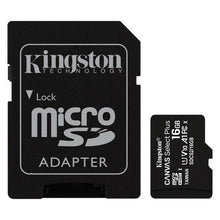 Carica l&#39;immagine nel visualizzatore di Gallery, Scheda Di Memoria Micro SD con Adattatore Kingston SDCS2 100 MB/s exFAT