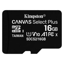 Carica l&#39;immagine nel visualizzatore di Gallery, Scheda Di Memoria Micro SD con Adattatore Kingston SDCS2 100 MB/s exFAT