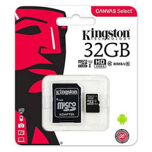 Carica l&#39;immagine nel visualizzatore di Gallery, Scheda Di Memoria Micro SD con Adattatore Kingston SDCS2 100 MB/s exFAT