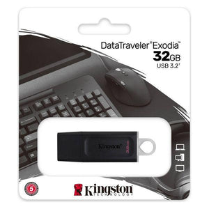 Memoria USB Kingston DataTraveler DTX Nero