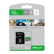 Carica l&#39;immagine nel visualizzatore di Gallery, Scheda Di Memoria Micro SD con Adattatore PNY Elite C10 - New Shop Generation