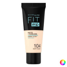 Carica l&#39;immagine nel visualizzatore di Gallery, Base per Trucco Fluida Fit Me! Maybelline (30 ml) - New Shop Generation