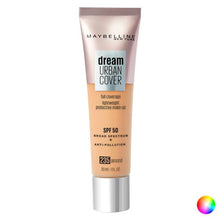 Carica l&#39;immagine nel visualizzatore di Gallery, Base per Trucco Fluida Dream Urban Cover Maybelline SPF50 (30 ml)