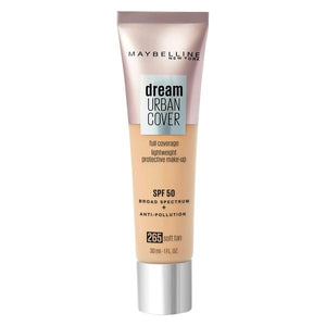Base per Trucco Fluida Dream Urban Cover Maybelline SPF50 (30 ml)