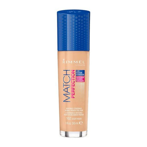 Base per Trucco Fluida Match Perfection Rimmel London - New Shop Generation