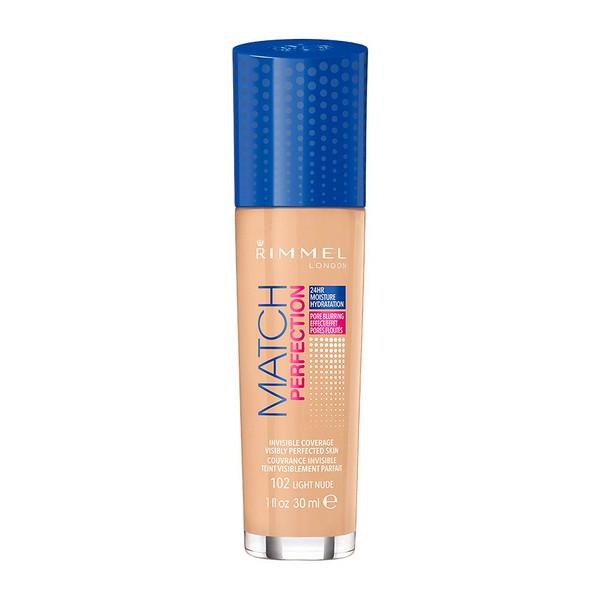 Base per Trucco Fluida Match Perfection Rimmel London - New Shop Generation