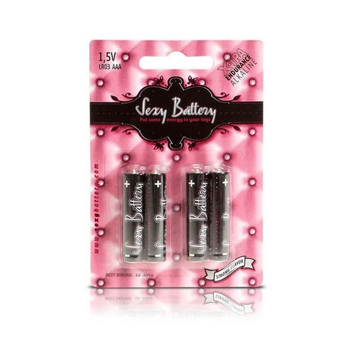 Batterie Alcaline Aaa Sexy Battery 802219.0 (4 pcs) - New Shop Generation
