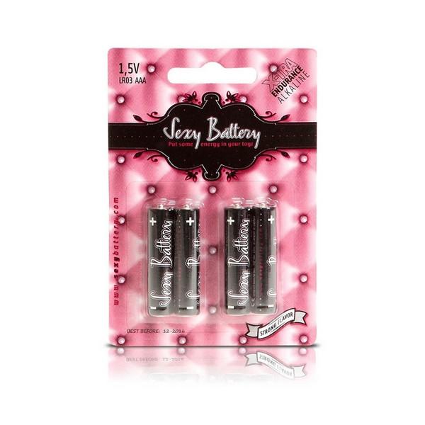 Batterie Alcaline Aaa Sexy Battery 802219.0 (4 pcs) - New Shop Generation