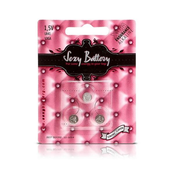 Batterie a Bottone a Litio Lr41 Sexy Battery 41414 (3 pcs) - New Shop Generation