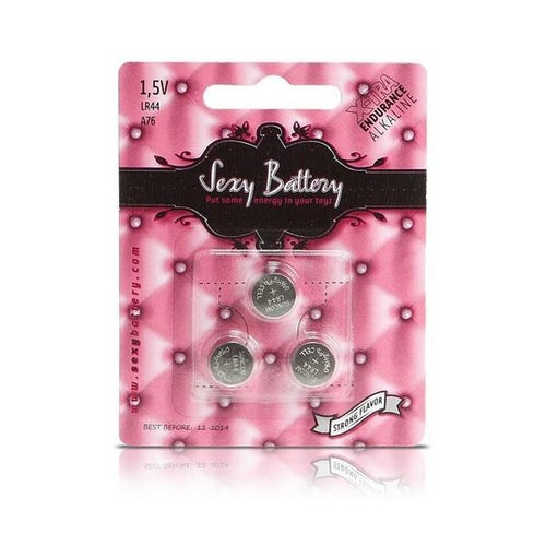 Batterie a Bottone a Litio Lr44 Sexy Battery 66448 (3 pcs) - New Shop Generation