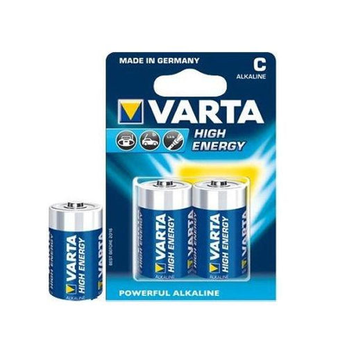 Batterie Varta LR14 C 1,5 V High Energy (2 pcs) Azzurro - New Shop Generation