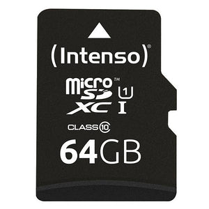 Scheda Di Memoria Micro SD con Adattatore INTENSO 34234 UHS-I XC Premium Nero - New Shop Generation