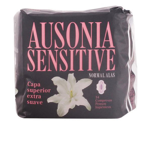 Assorbenti Normali con Ali Sensitive Ausonia (14 uds)