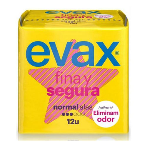 Assorbenti Normali con Ali Evax (12 uds) - New Shop Generation