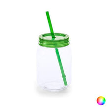 Carica l'immagine nel visualizzatore di Gallery, Boccale con Coperchio e Cannuccia (600 ml) 144820 - New Shop Generation