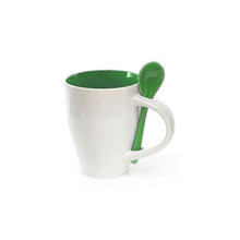 Carica l'immagine nel visualizzatore di Gallery, Tazza con Cucchiaino (350 ml) Bicolore 149459 - New Shop Generation