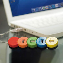 Carica l'immagine nel visualizzatore di Gallery, Hub USB 4 Porte Multicolore 149523 - New Shop Generation