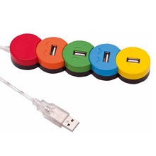 Carica l'immagine nel visualizzatore di Gallery, Hub USB 4 Porte Multicolore 149523 - New Shop Generation