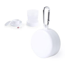 Carica l&#39;immagine nel visualizzatore di Gallery, Bicchiere Pieghevole con Portapastiglie Bianco 146006 - New Shop Generation
