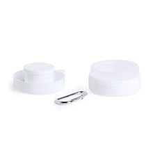 Carica l&#39;immagine nel visualizzatore di Gallery, Bicchiere Pieghevole con Portapastiglie Bianco 146006 - New Shop Generation