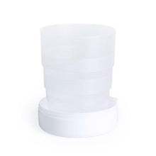 Carica l&#39;immagine nel visualizzatore di Gallery, Bicchiere Pieghevole con Portapastiglie Bianco 146006 - New Shop Generation