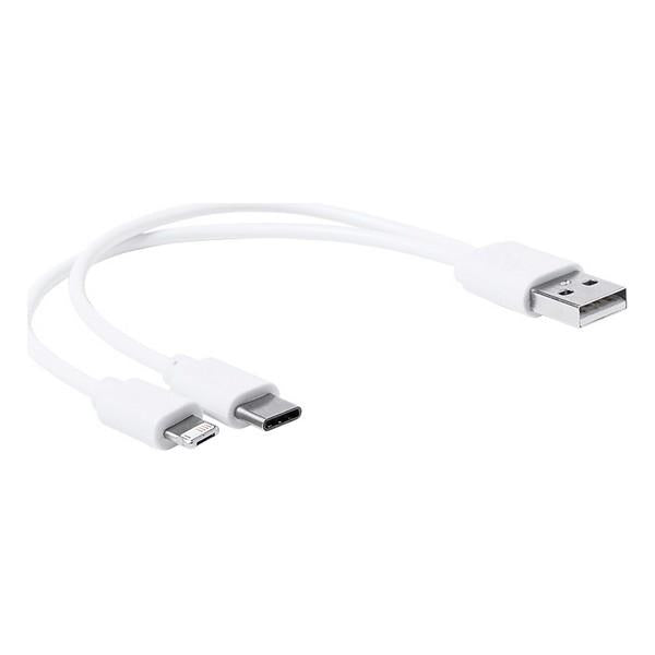 Caricabatterie USB Bianco 145843 - New Shop Generation