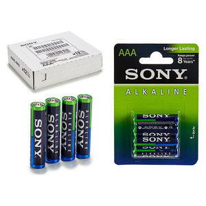 Batterie Alcaline LR03 Sony AAA (4 pcs) - New Shop Generation