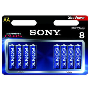 Batterie Sony R06 AA (8 uds) - New Shop Generation