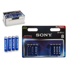 Carica l&#39;immagine nel visualizzatore di Gallery, Batterie Stamina Plus Sony AAA R03 (8 pcs) - New Shop Generation