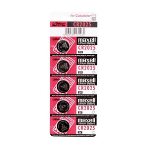 Batterie a Bottone a Litio Maxell CR2025 3V (5pcs) - New Shop Generation