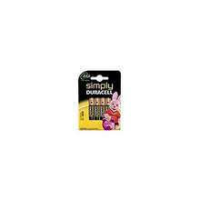 Carica l&#39;immagine nel visualizzatore di Gallery, Batterie Alcaline DURACELL Simply DURSIMLR3P4B LR03 AAA 1.5V (4 pcs) - New Shop Generation