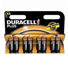 Carica l&#39;immagine nel visualizzatore di Gallery, Batterie Alcaline DURACELL Plus Power DURLR6P8B LR6 AA 1.5V (8 pcs)
