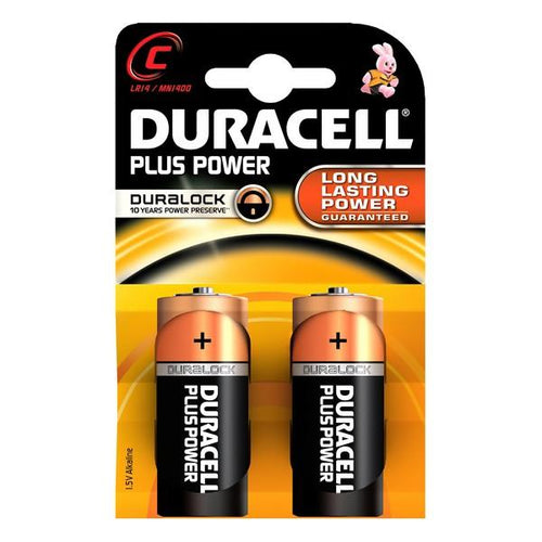 Batterie Alcaline Plus Power DURACELL LR14/MN1400 (2 pcs) - New Shop Generation