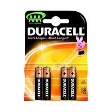Carica l&#39;immagine nel visualizzatore di Gallery, Batterie Alcaline LR03 DURACELL AAA (4 pcs) - New Shop Generation