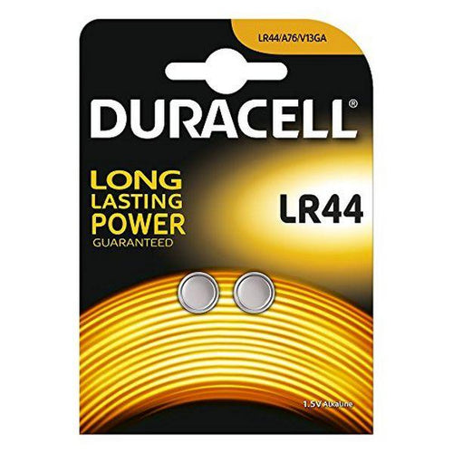 Batterie a Bottone Alcaline DURACELL DRBLR442 LR44 1.5V (2 pcs) - New Shop Generation