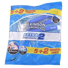 Carica l'immagine nel visualizzatore di Gallery, Rasoi Usa e Getta Extra2 Precision Wilkinson Sword (7 uds) - New Shop Generation