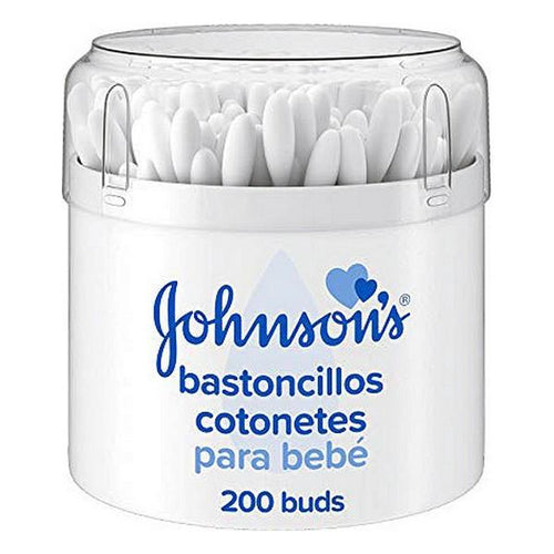 Bastoncini di Cotone Baby Johnson's (200 pcs) - New Shop Generation