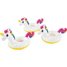 Carica l'immagine nel visualizzatore di Gallery, Supporto gonfiabile per lattine Intex 3 pcs Unicorno (41 X 20 cm) - New Shop Generation
