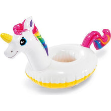 Carica l'immagine nel visualizzatore di Gallery, Supporto gonfiabile per lattine Intex 3 pcs Unicorno (41 X 20 cm) - New Shop Generation