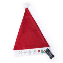 Carica l'immagine nel visualizzatore di Gallery, Father Christmas Hat to Colour-in 145598 - New Shop Generation
