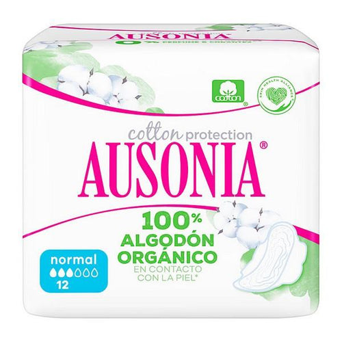 Assorbenti Normali con Ali Organic Ausonia (12 uds) - New Shop Generation