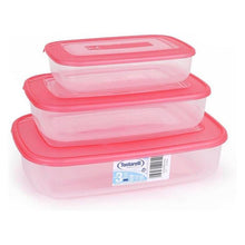 Carica l'immagine nel visualizzatore di Gallery, Set di 3 scatole porta pranzo Tontarelli (1 - 2 - 3 L) - New Shop Generation