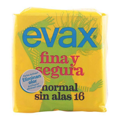 Assorbenti Normali senza Ali Fina & Segura Evax (16 uds) - New Shop Generation