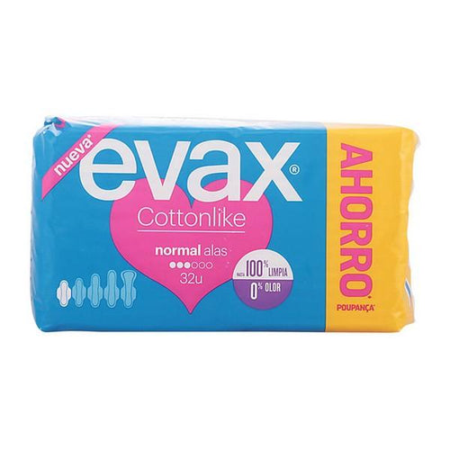 Assorbenti Normali con Ali Cottonlike Evax - New Shop Generation