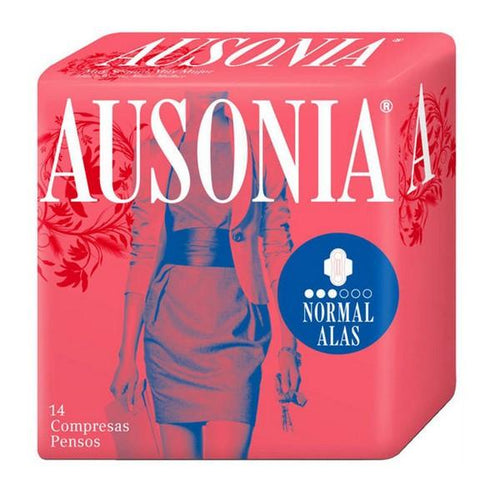 Assorbenti Normali con Ali Ausonia (14 uds) - New Shop Generation