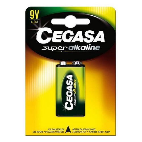 Batteria Alcalina Cegasa 6LR61 9V - New Shop Generation