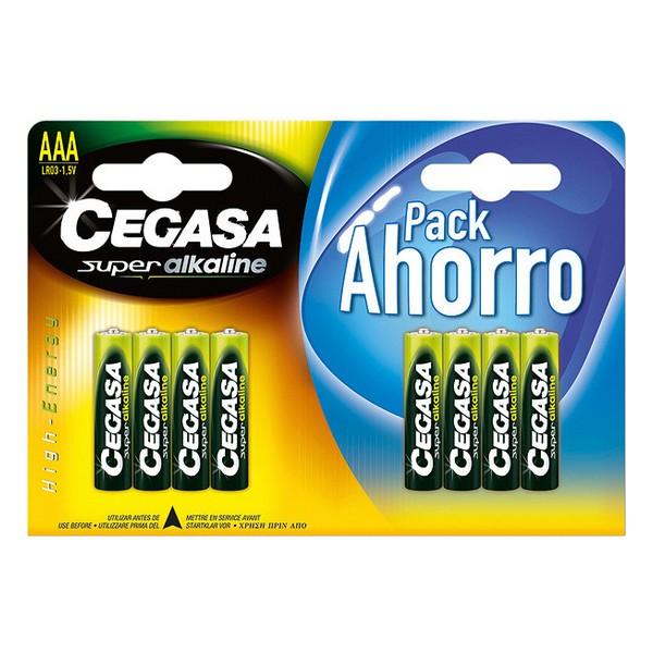 Batterie Alcaline LR03 Cegasa AAA 1,5V (8 uds) - New Shop Generation