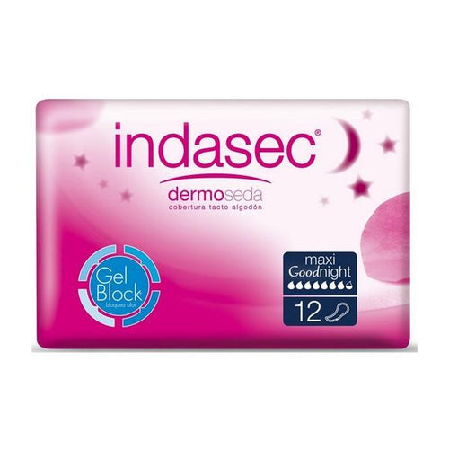 Assorbenti da incontinenza Dermoseda Good Night Maxi Indasec (12 uds) - New Shop Generation