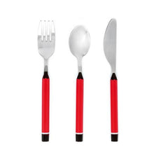 Carica l'immagine nel visualizzatore di Gallery, Servizio di Posate Quid Go Peques (3 pcs) Nero Acciaio inossidabile - New Shop Generation