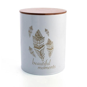 Barca Quid B&W Bianco Legno Acciaio inossidabile - New Shop Generation